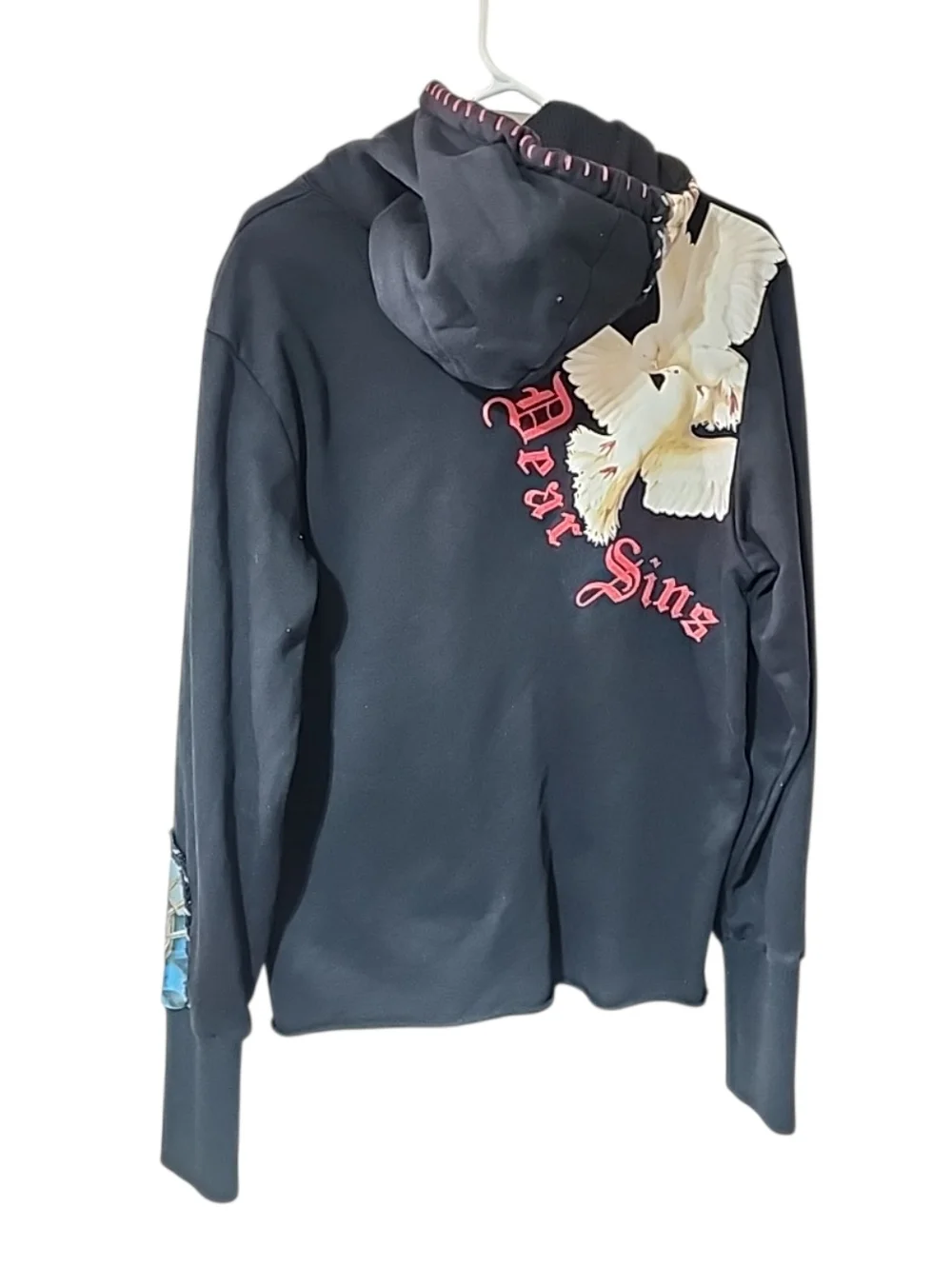 Frost Angel Pull Over Hoodie - Makobi Jeans. Size Small - Picture 5 of 10